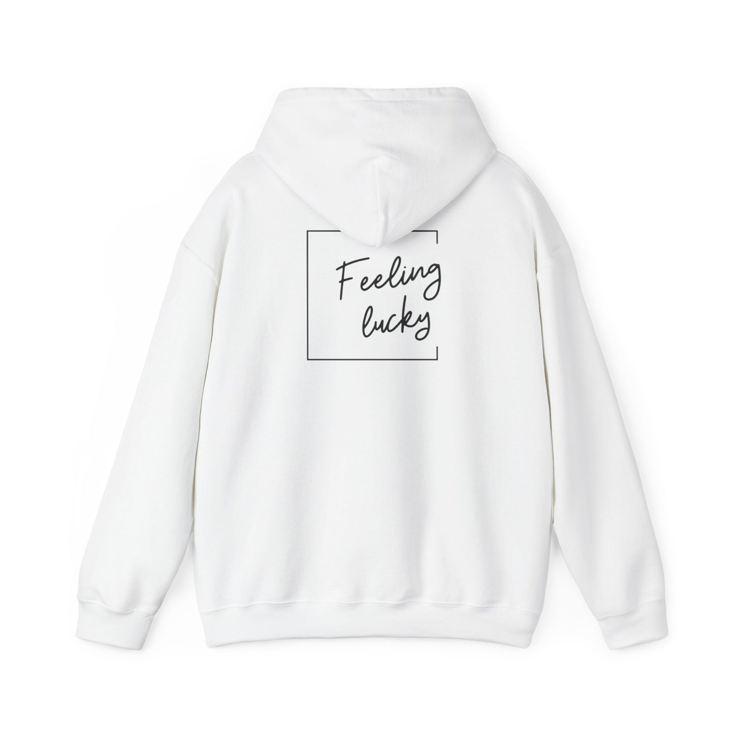 Feeling Lucky Hoodie - Unisex Heavy Blend Sweatshirt for Everyday Comfort