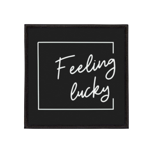 Feeling Lucky Iron-On Patch for Personal Style