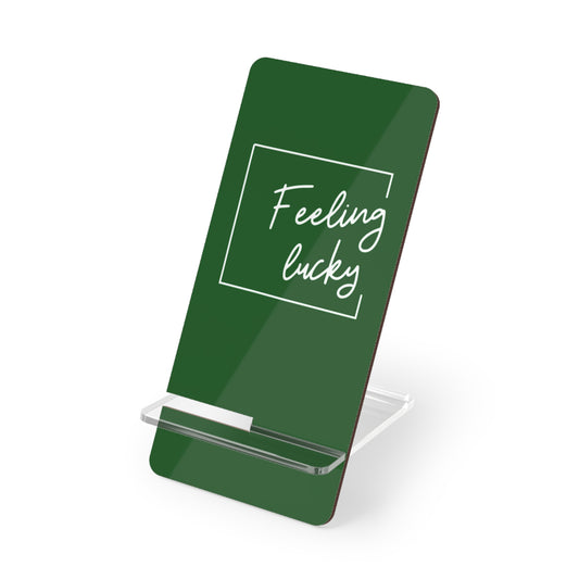 Feeling Lucky Mobile Display Stand for Smartphones - Modern Desk Accessory