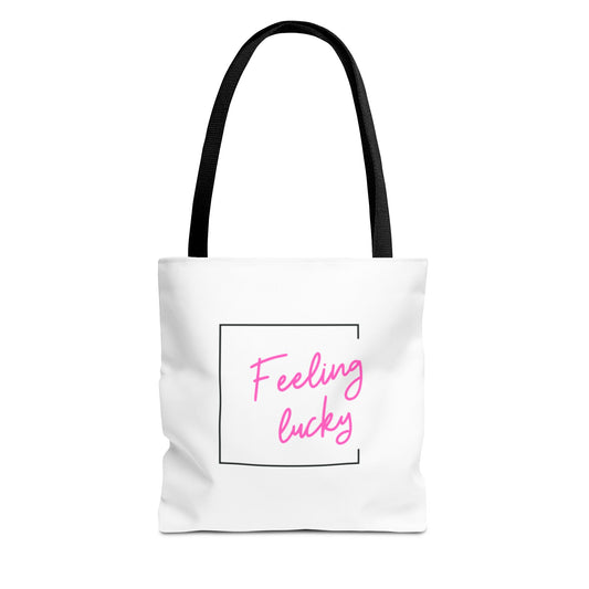 Feeling Lucky Tote Bag - Stylish & Versatile Everyday Tote