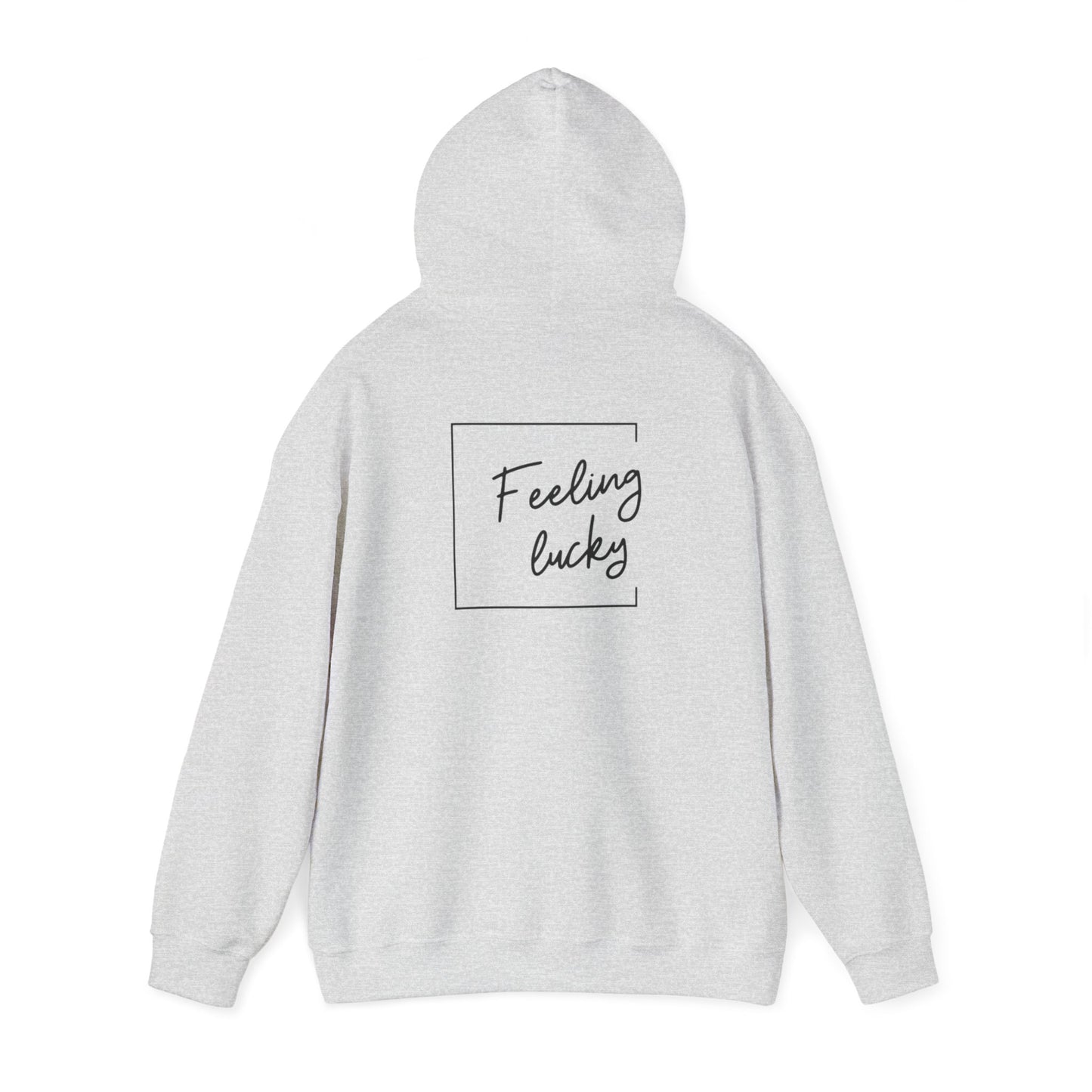 Feeling Lucky Hoodie - Unisex Heavy Blend Sweatshirt for Everyday Comfort