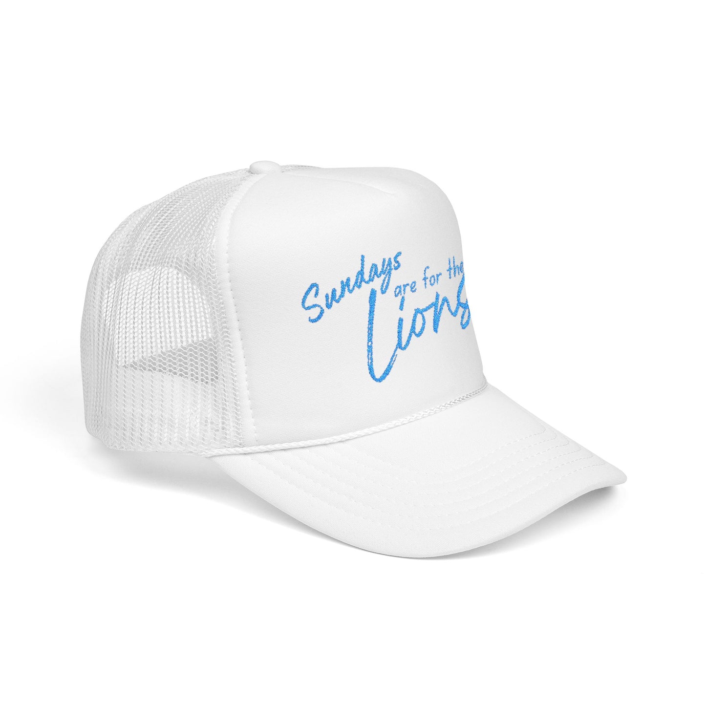 Sundays Are for the Lions Foam Trucker Hat