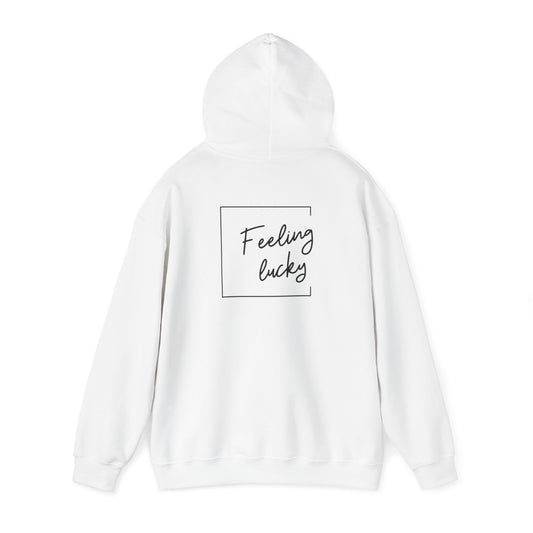 Feeling Lucky Hoodie - Unisex Heavy Blend Sweatshirt for Everyday Comfort