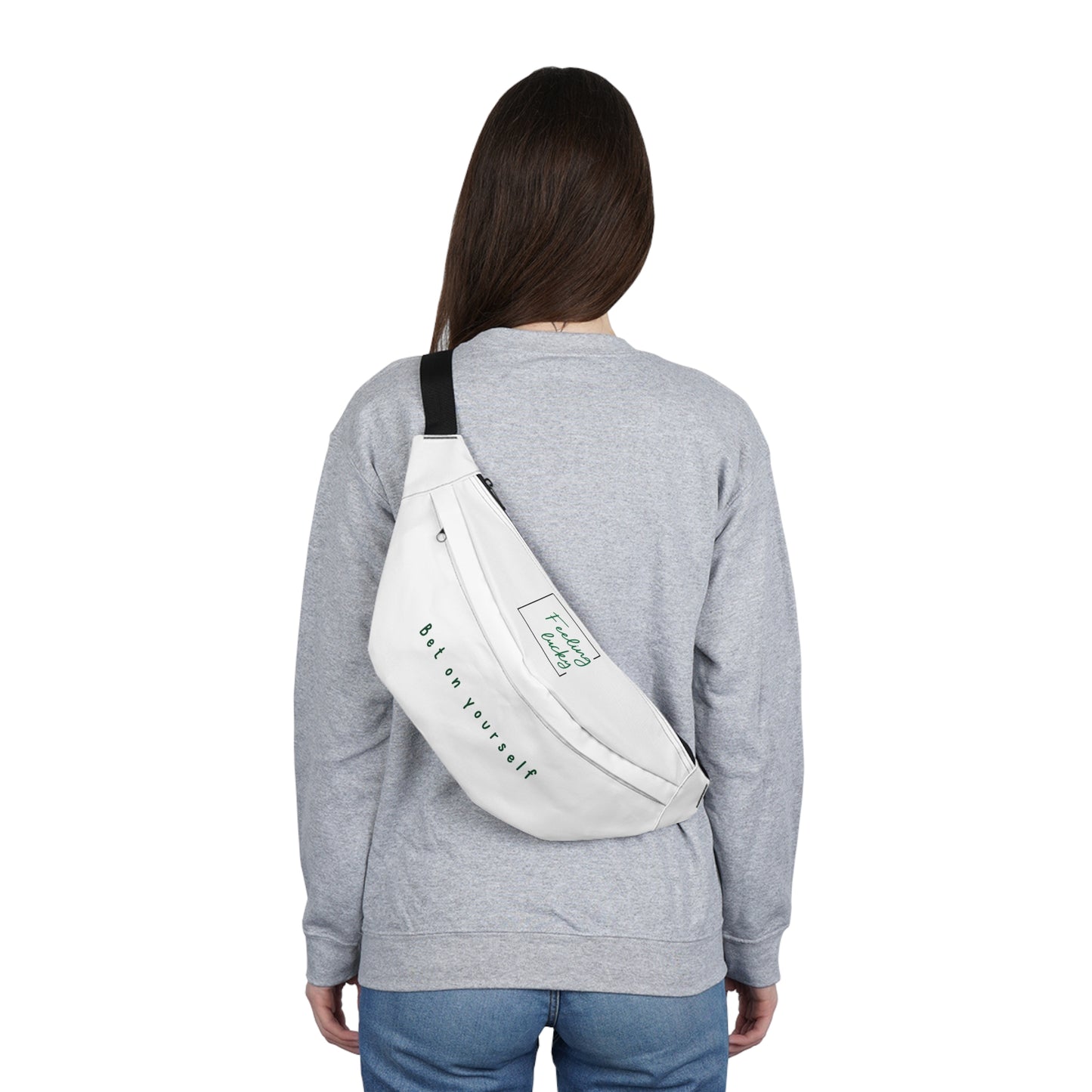 Large Fanny Pack - "Bet on Yourself" - Stylish and Functional Waist Bag for Adventurers