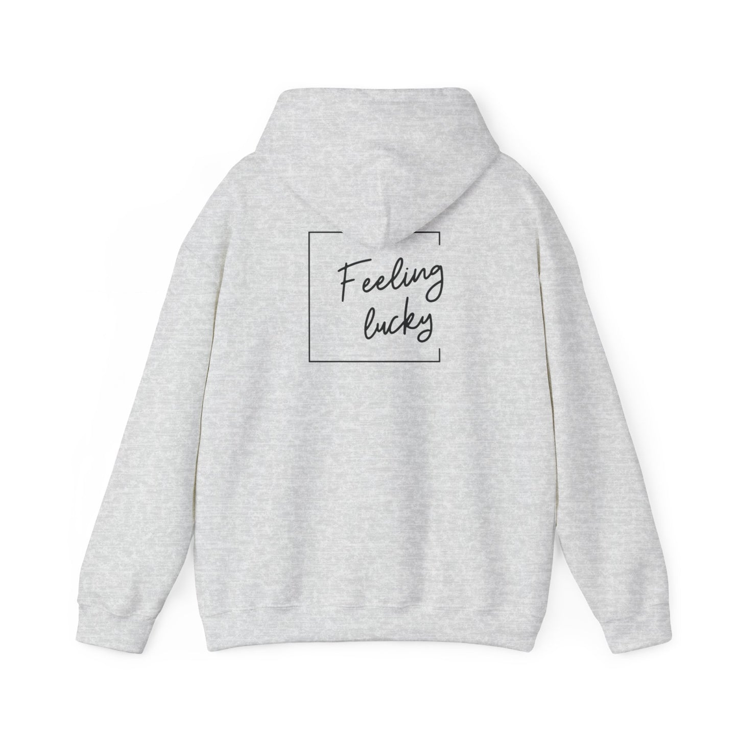 Feeling Lucky Hoodie - Unisex Heavy Blend Sweatshirt for Everyday Comfort