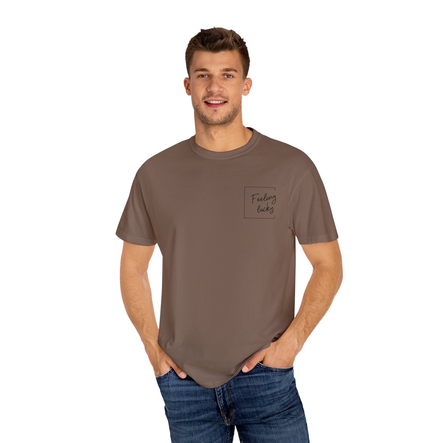 Feeling Lucky Unisex T-Shirt - Humorous Gift for Spouses