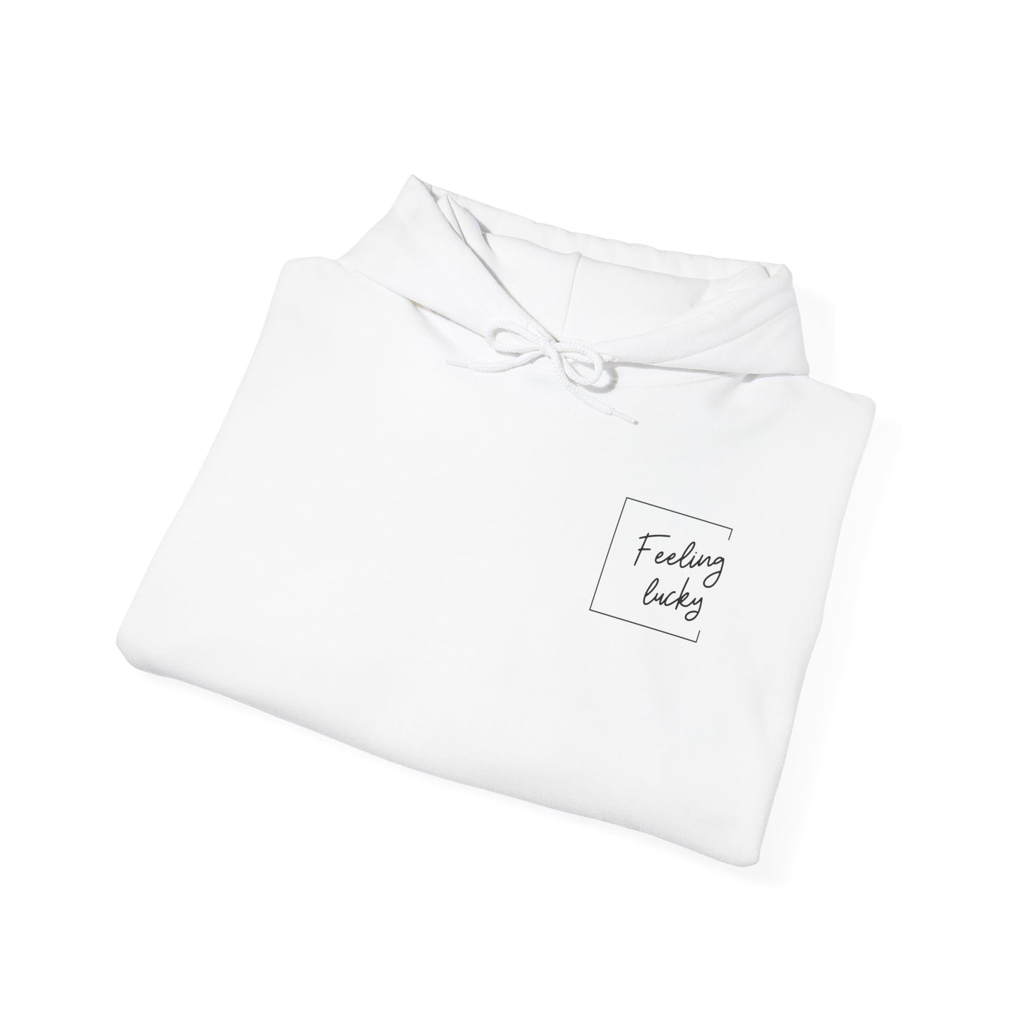 Feeling Lucky Hoodie - Unisex Heavy Blend Sweatshirt for Everyday Comfort