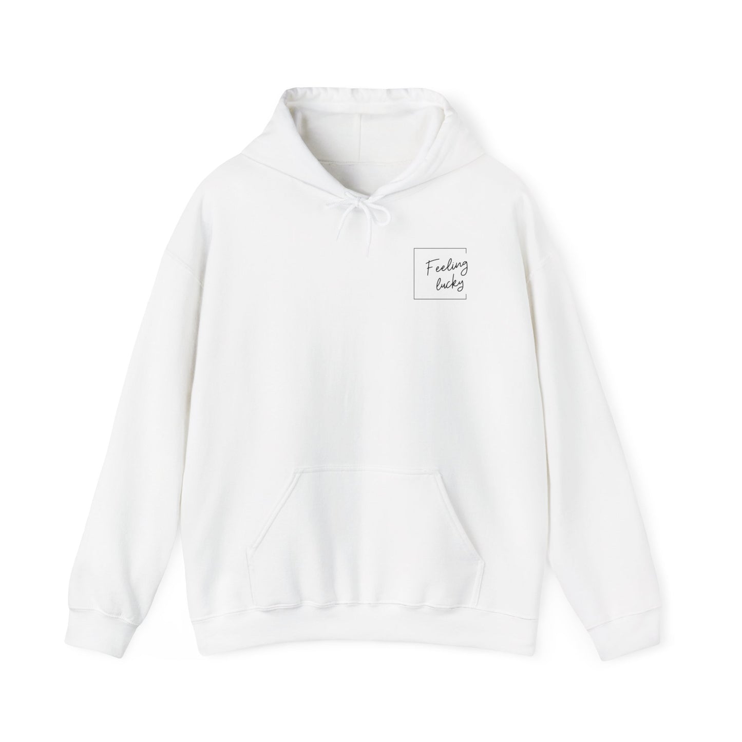 Feeling Lucky Hoodie - Unisex Heavy Blend Sweatshirt for Everyday Comfort