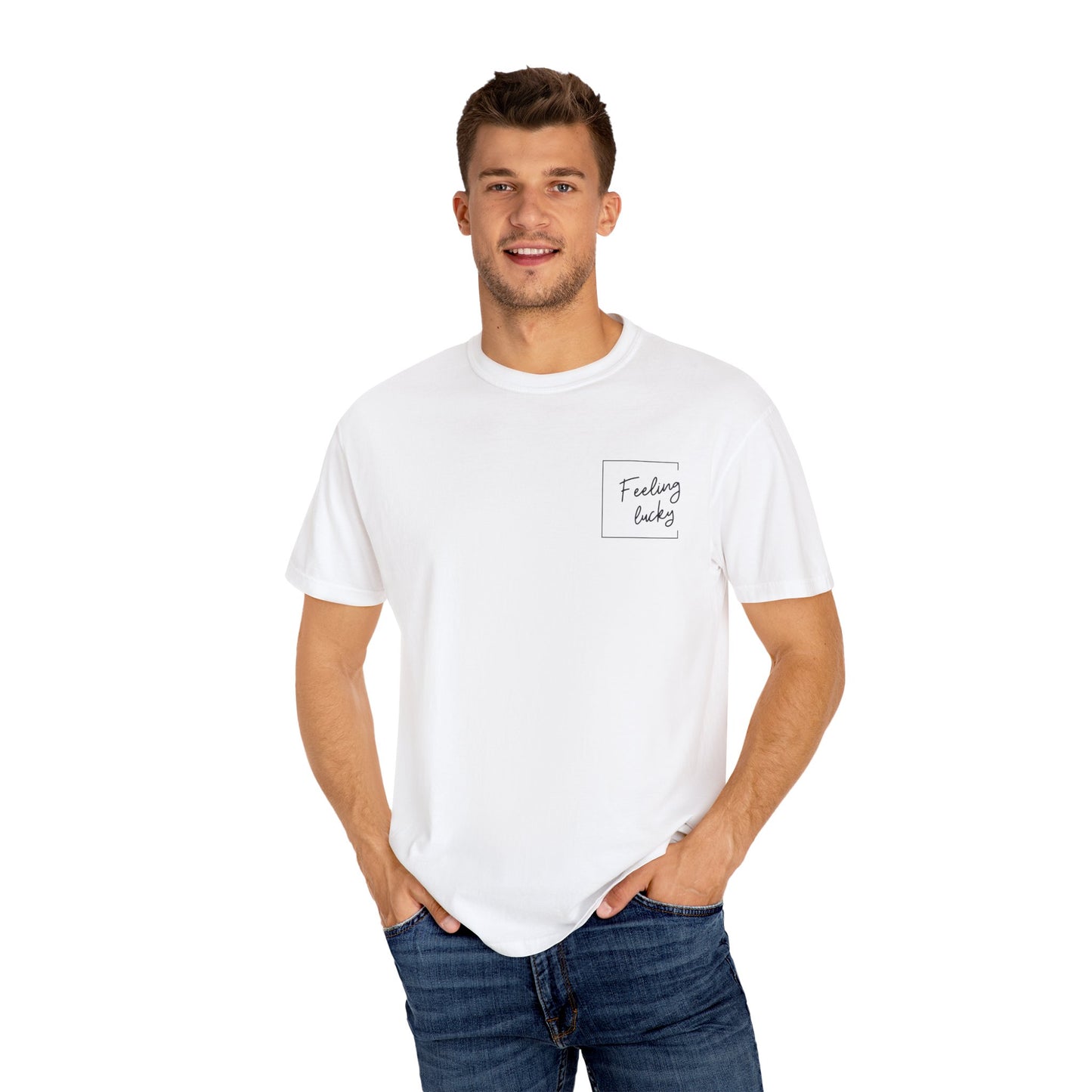 Feeling Lucky Unisex T-Shirt - Humorous Gift for Spouses